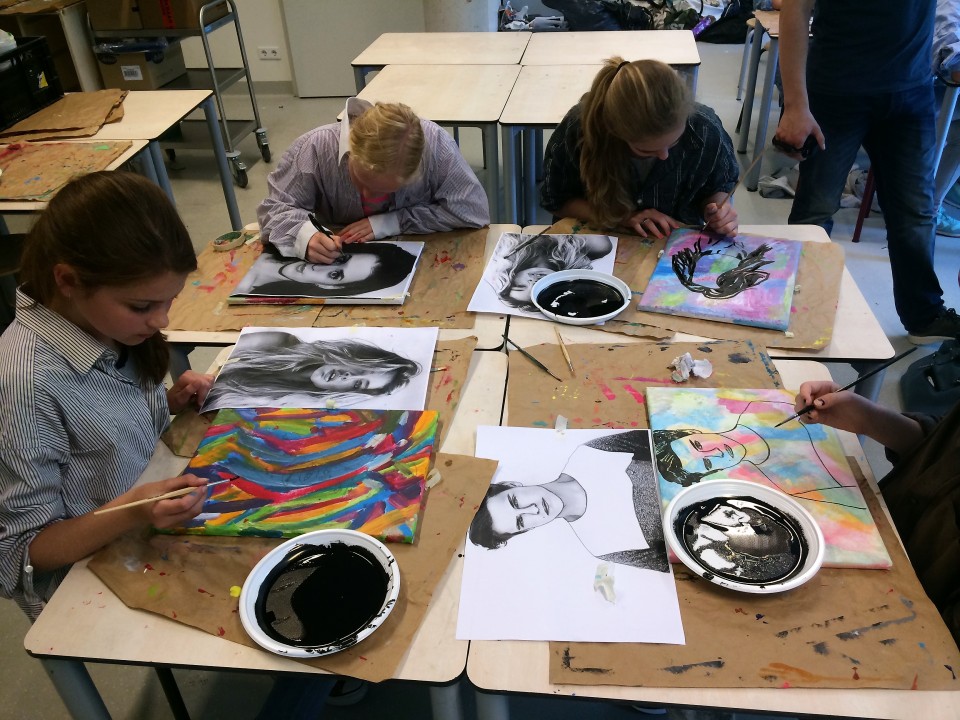 Pop Art Schilderen Workshop Jongeren